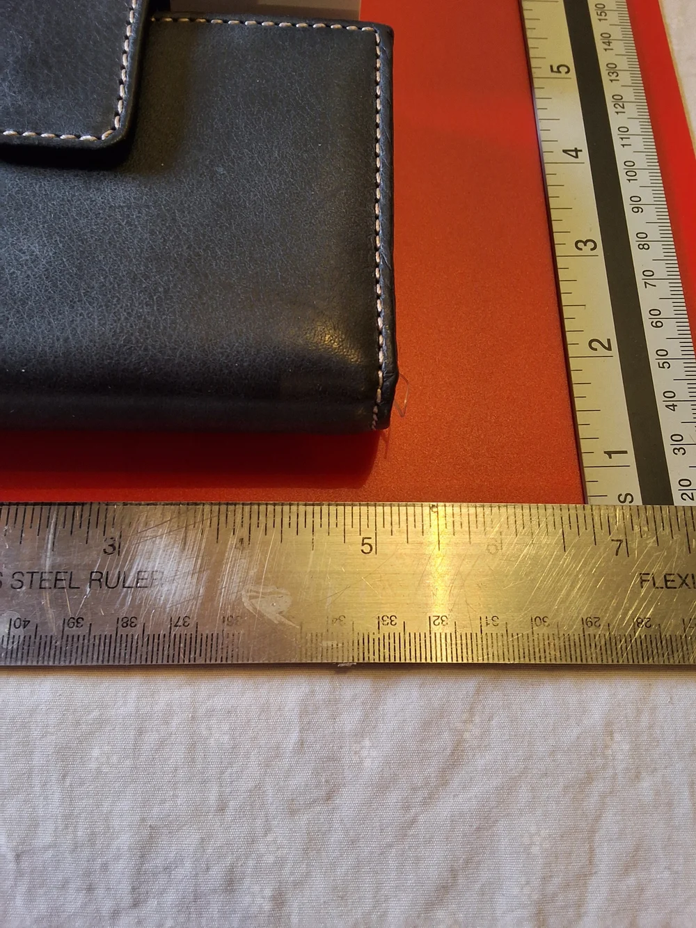 Charter Club Black Leather  Wallet New